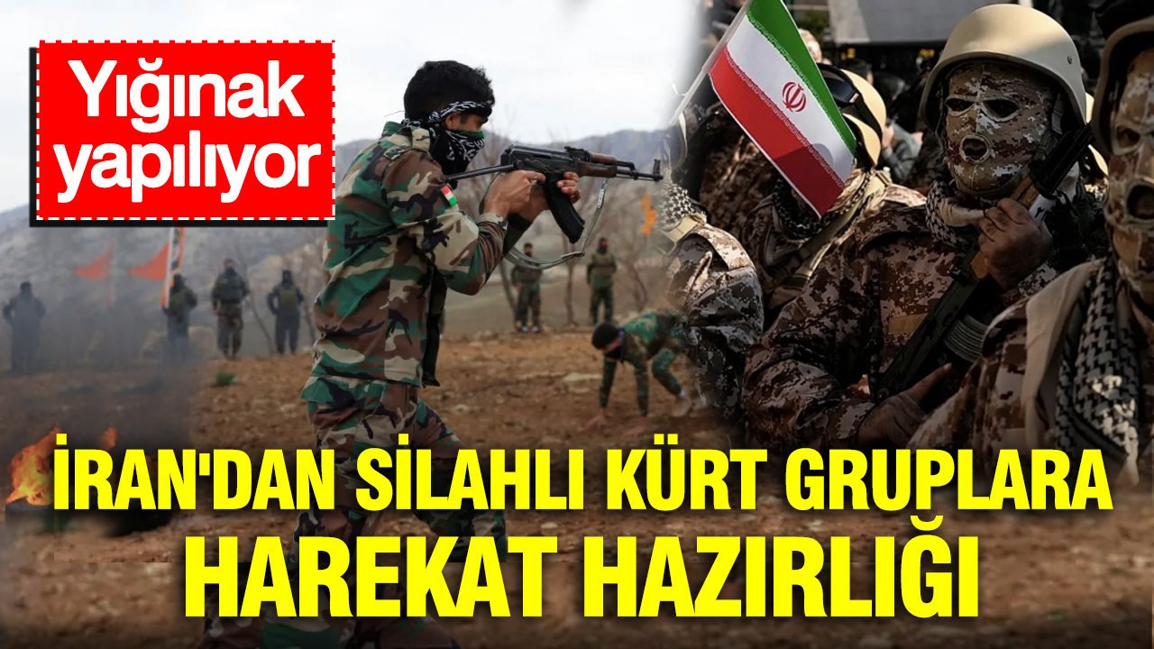 İran'dan silahlı Kürt gruplara harekat hazırlığı: Yığınak yapılıyor