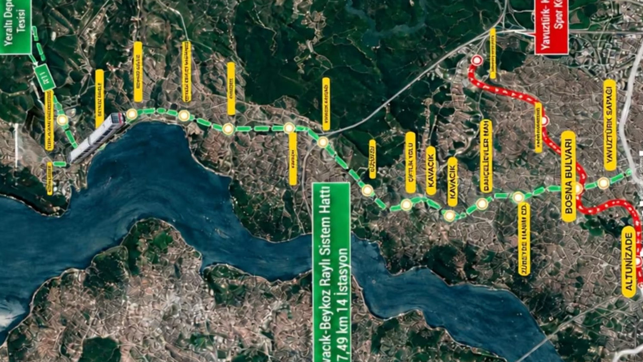 Beykoz metrosuna NATO engeli