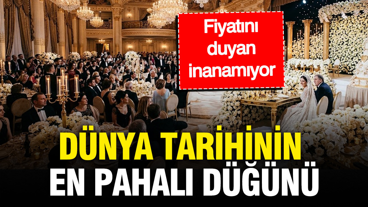 Photo: Yeniçağ Gazetesi Le poids financier des mariages royaux et des icônes