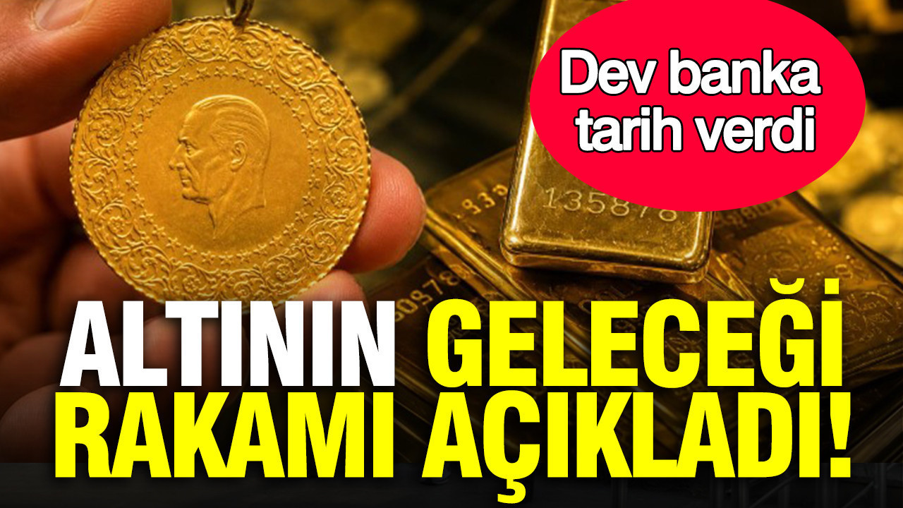 Deutsche Bank tarih verdi: Altının geleceği rakamı açıkladı