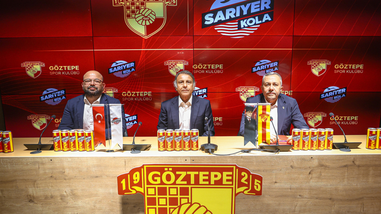 Göztepe yerli içecek markasıyla sponsorluk anlaşması yaptı