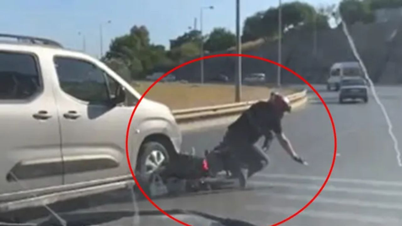 Motosiklete çarpıp kaçan araç sürücüsüne rekor ceza