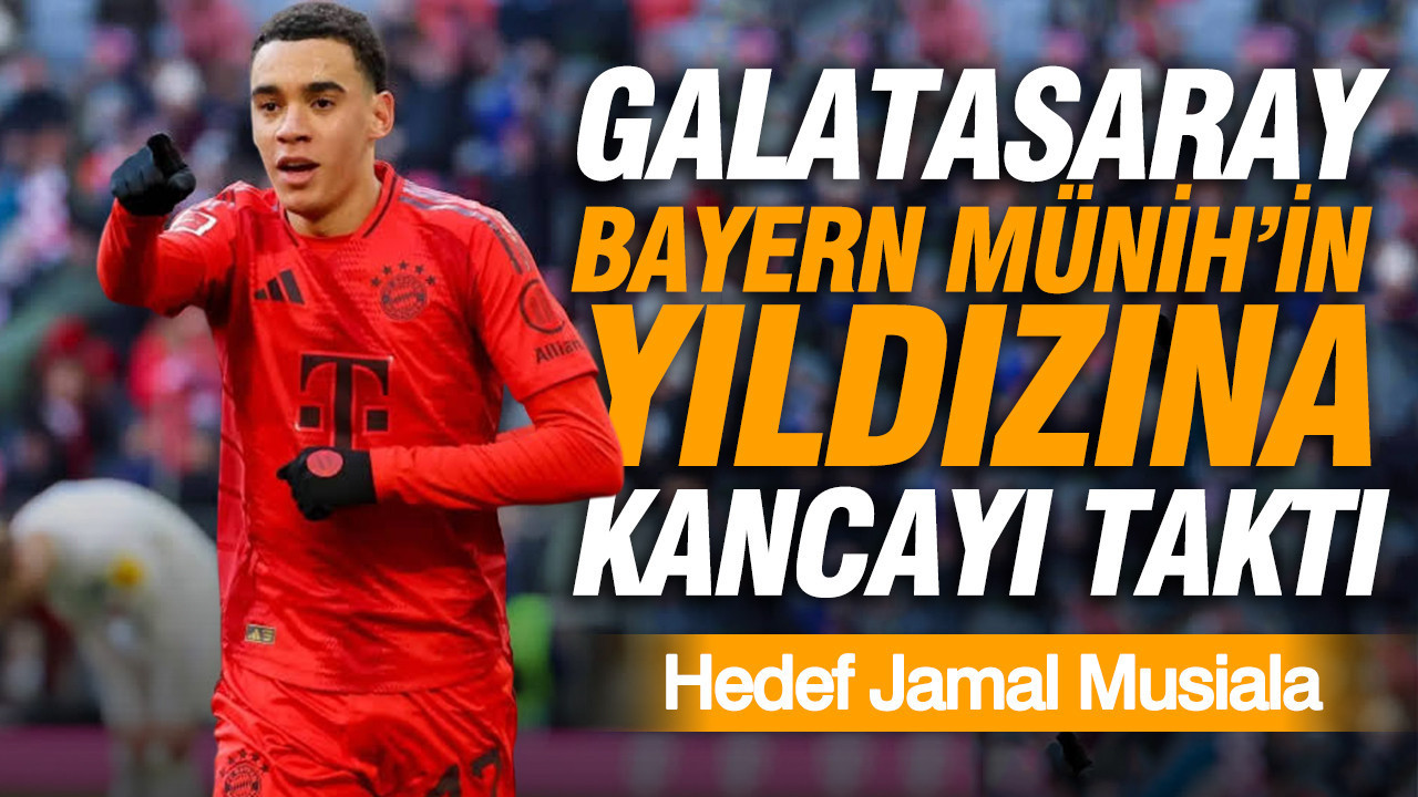 Galatasaray Bayern Münih’in yıldızına kancayı taktı: Hedef Jamal Musiala