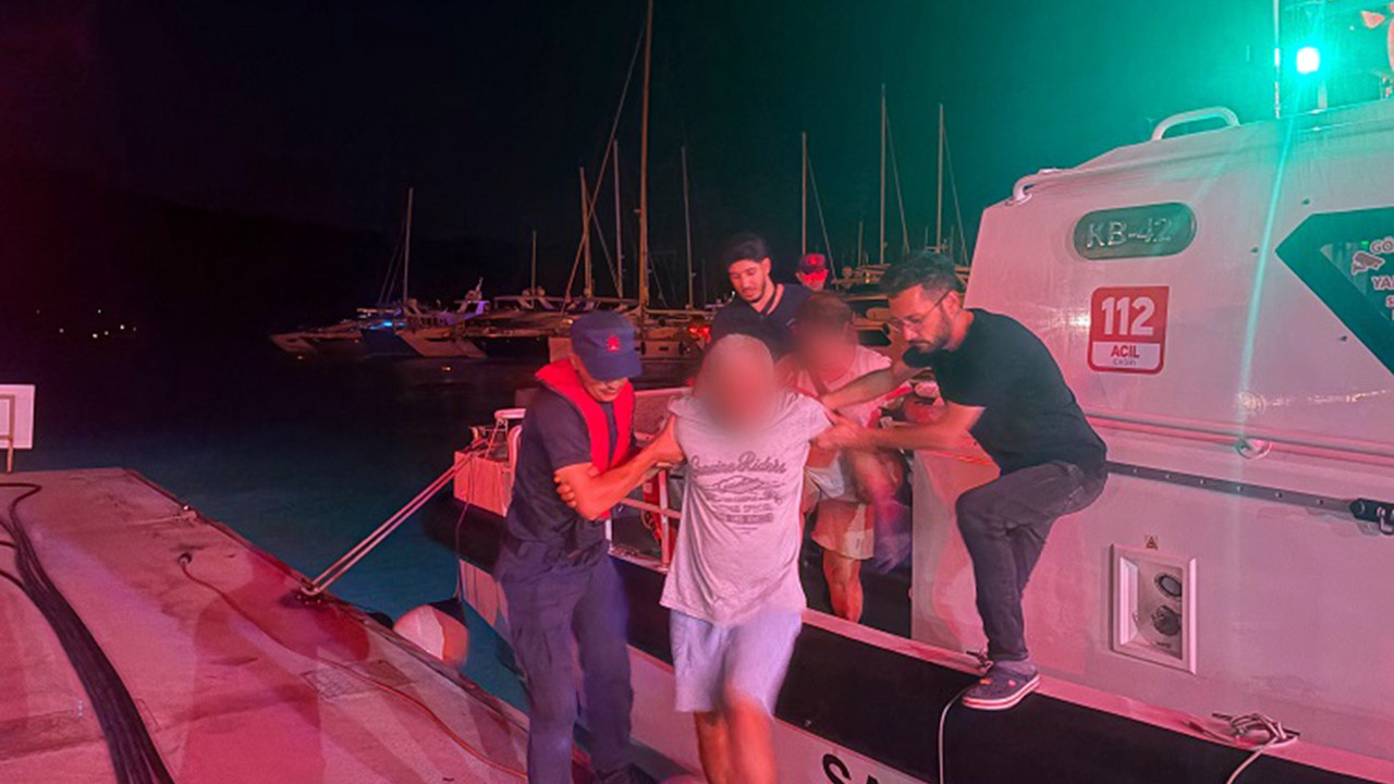 Özel teknede rahatsızlanan vatandaş için tıbbi tahliye