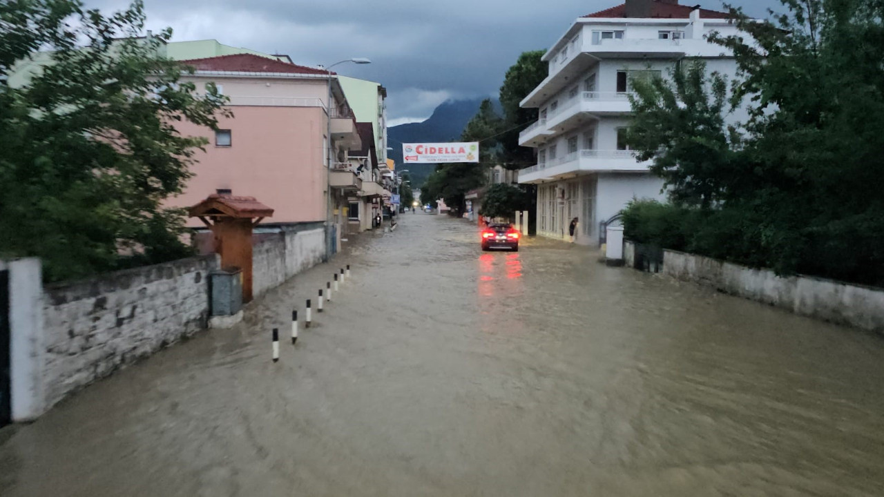 Kastamonu Cide sular altında kaldı