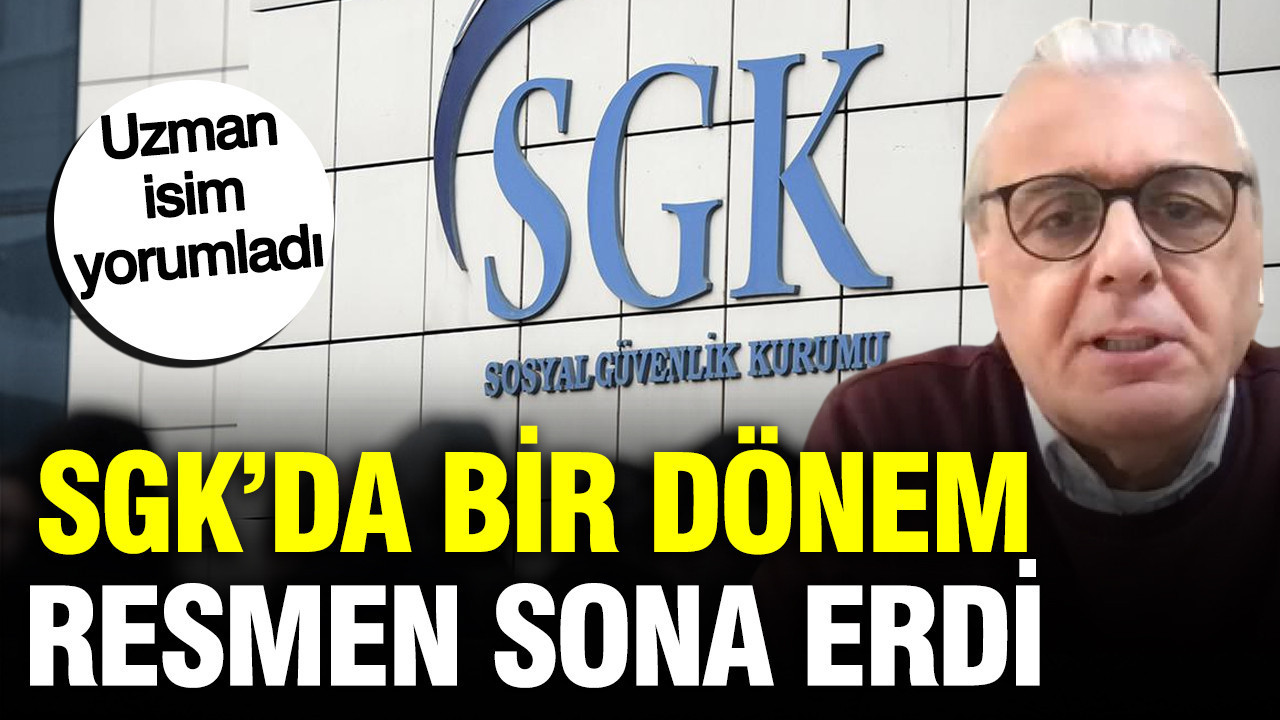 SGK'da bir dönem sona erdi: Aziz Çelik yeni tabloyu değerlendirdi