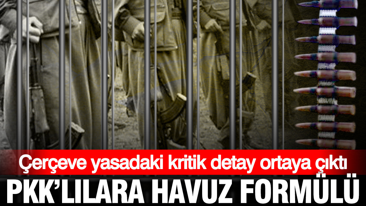 PKK'lılara havuz formülü: Çerçeve yasadaki kritik detay ortaya çıktı