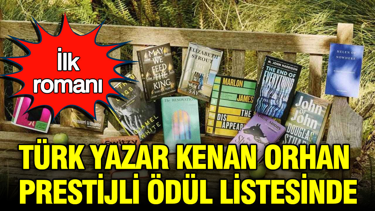 Türk asıllı yazar Kenan Orhan prestijli ödül listesinde