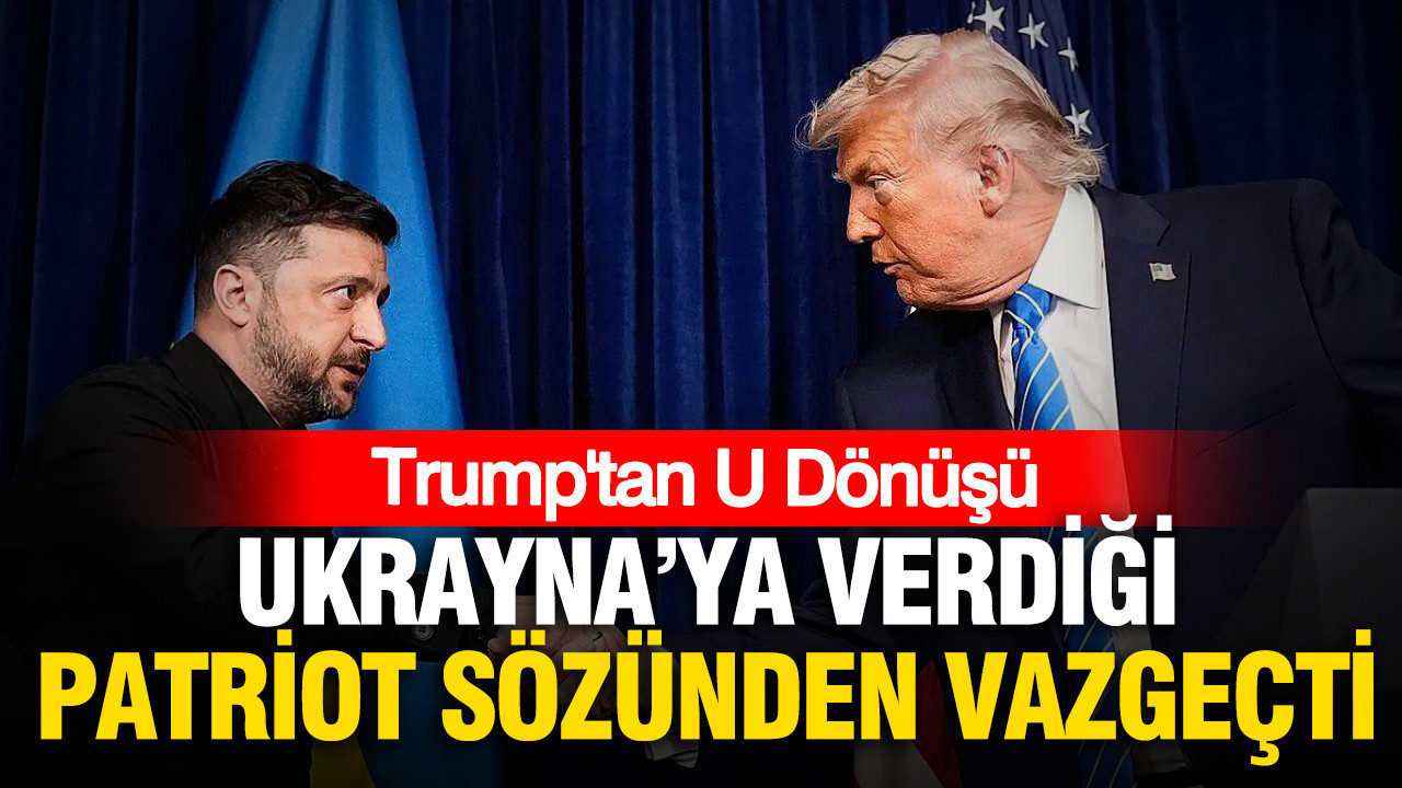 Trump'tan Ukrayna konusunda U dönüşü: Patriot lisansı vermeyecek