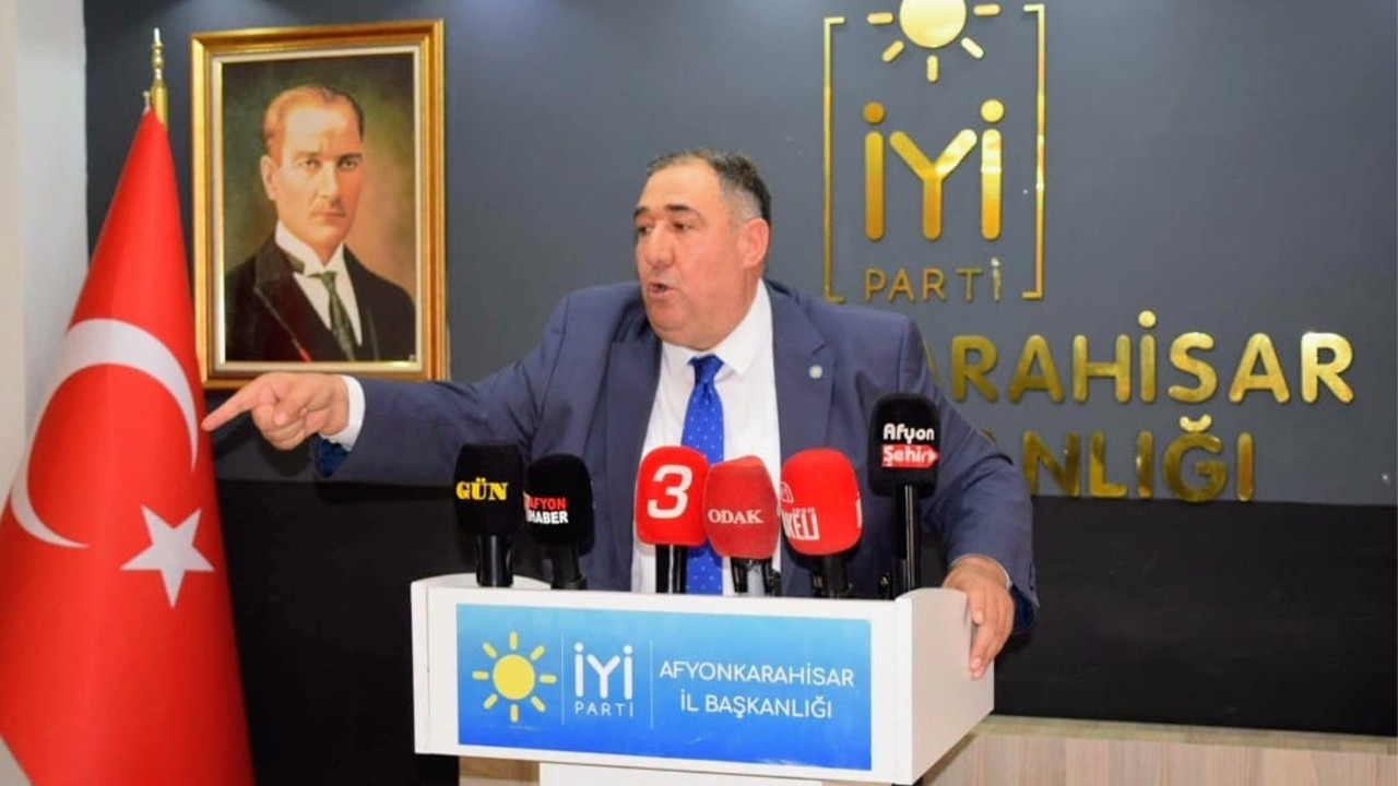 Afyonkarahisar il başkanı Mısırlıoğlu’ndan sert mesaj: Bu sürece İYİ Parti olarak geçit vermeyeceğiz