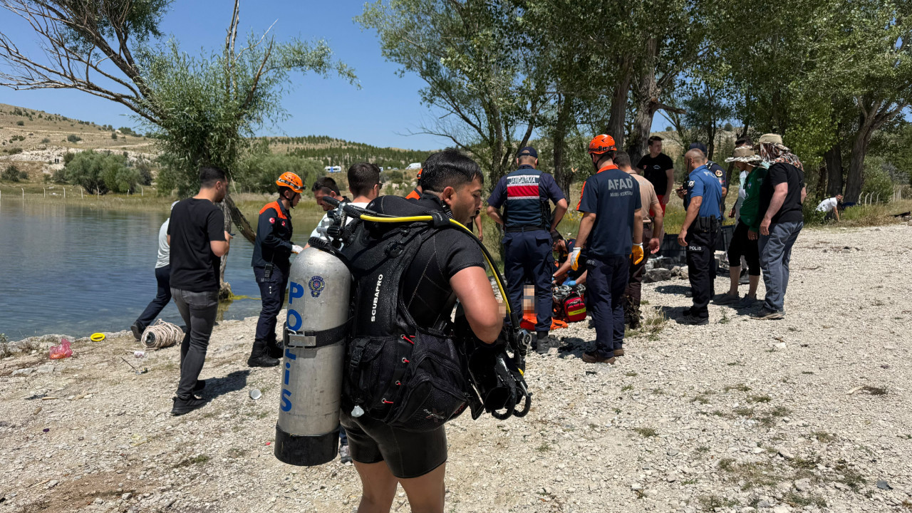 Barajda acı son: Teknesini kurtarmak isterken boğuldu