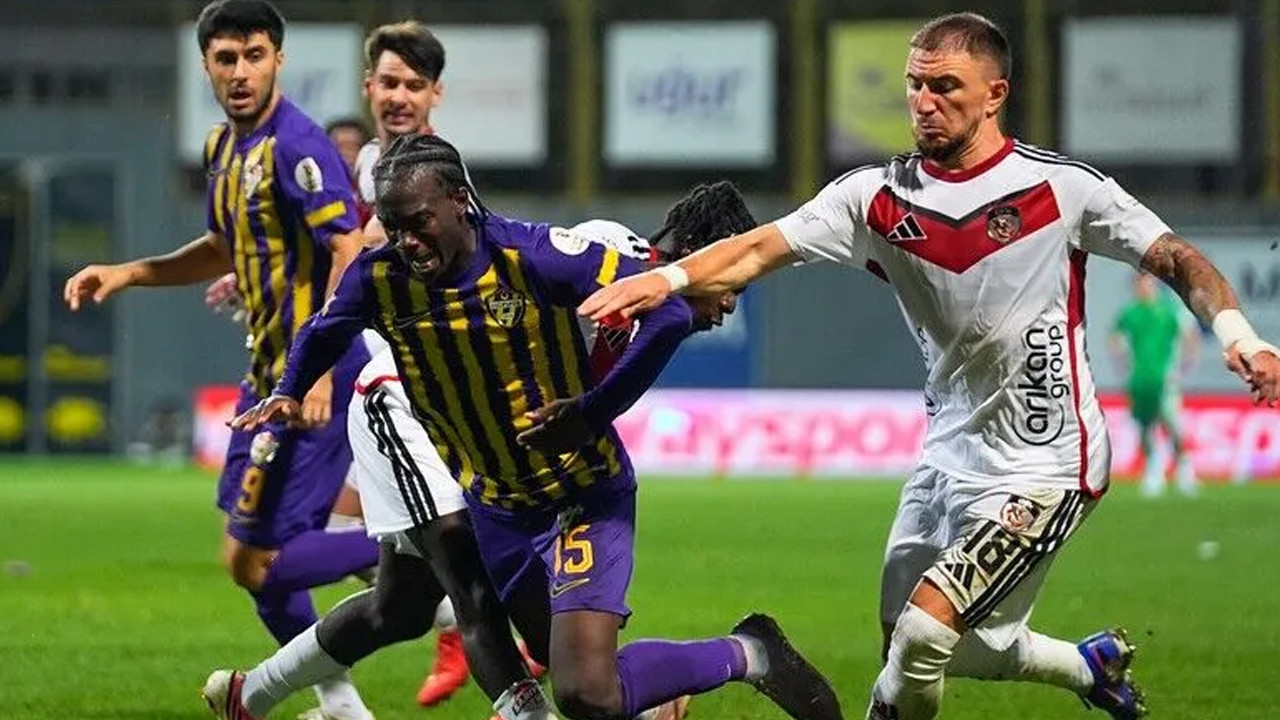 Gaziantep FK, Eyüpspor deplasmanında tek golle kazandı