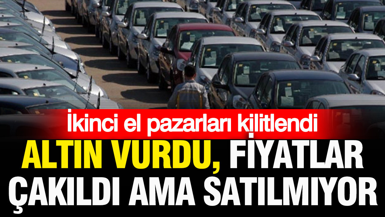 İkinci el pazarları kilitlendi: Altın vurdu, fiyatlar çakıldı ama satılamıyor