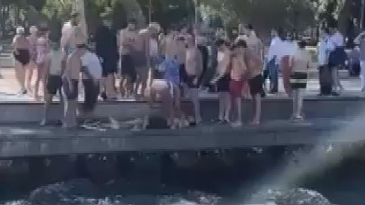 Beşiktaş’ta boğulma tehlikesi geçiren turist vatandaşlar tarafından kurtarıldı