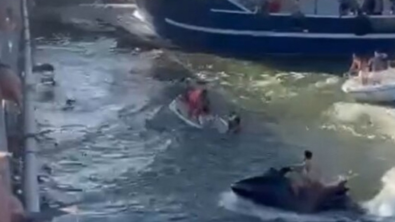 Jetski, köprünün ayağına çarptı: 1ölü, 1 yaralı