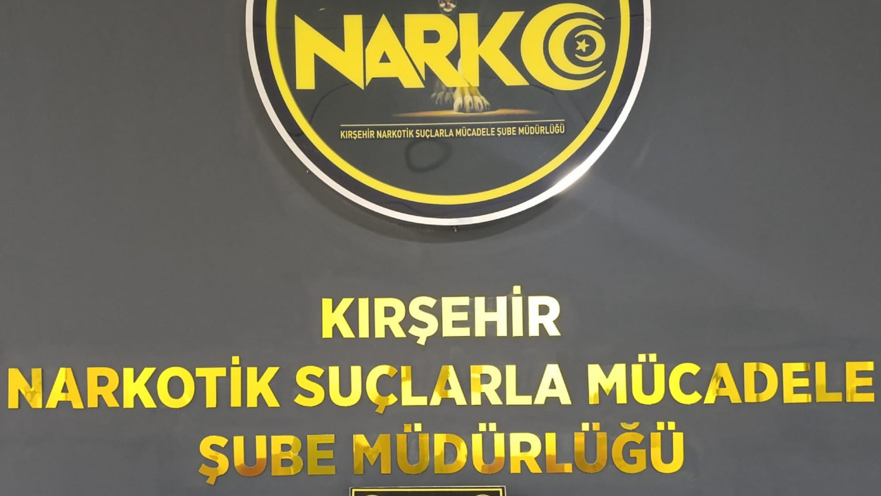 Kırşehir'de operasyon: 166 hap ve 475 gram uyuşturucu ele geçirildi