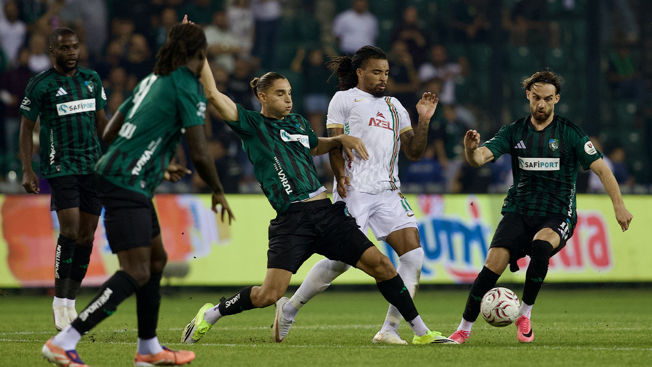 Kocaelispor Amed SK'yı mağlup etti: İşte Süper Lig'de 2. hafta maç sonuçları