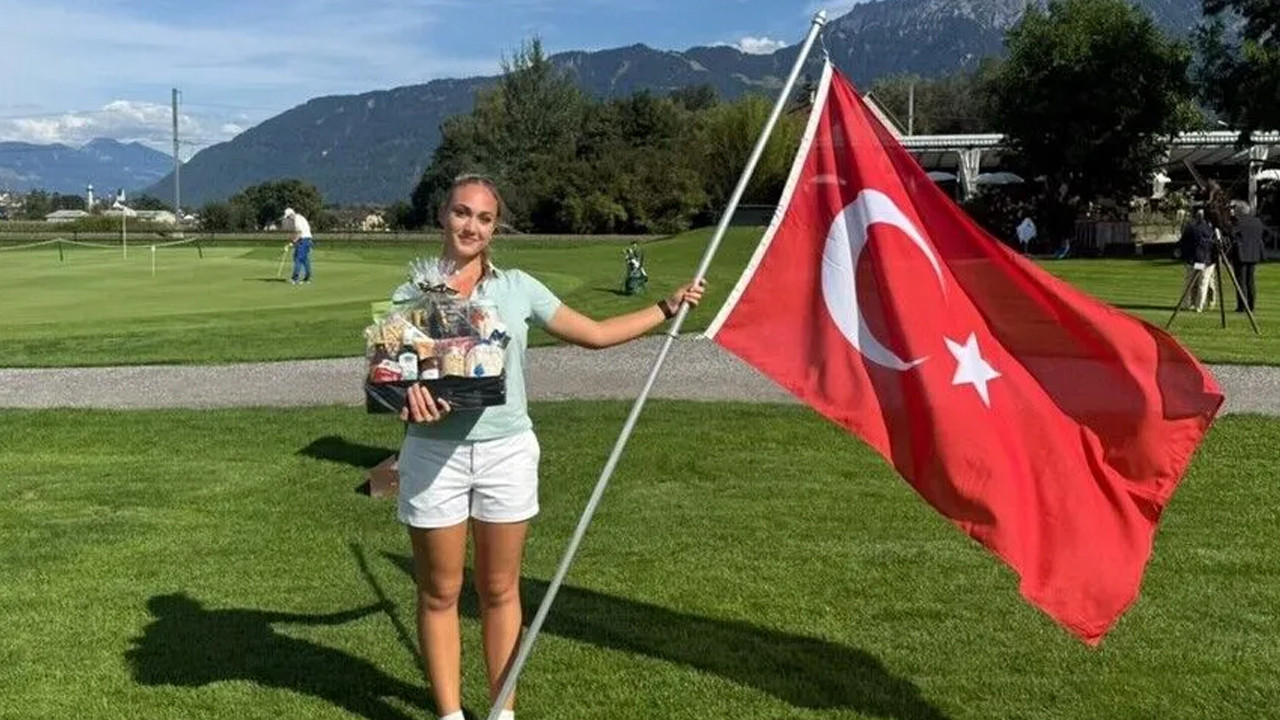 Milli Golfçü Deniz Sapmaz'dan Lihtenştayn'da 2'nci oldu