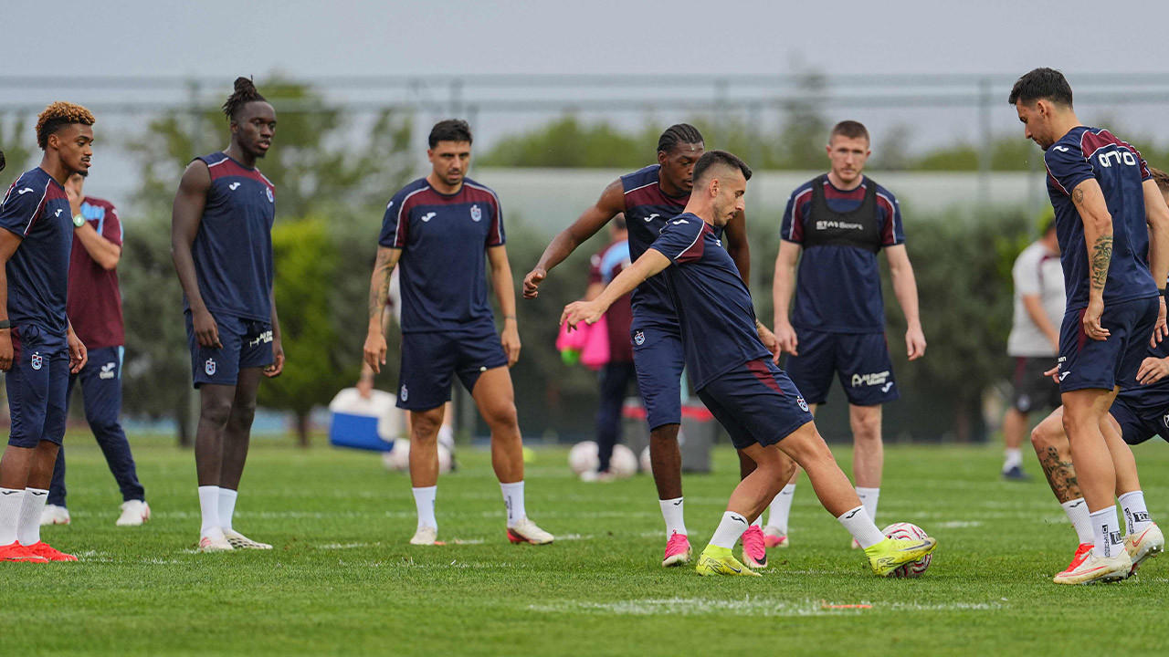Trabzonspor Ferecvaros mesaisine başladı