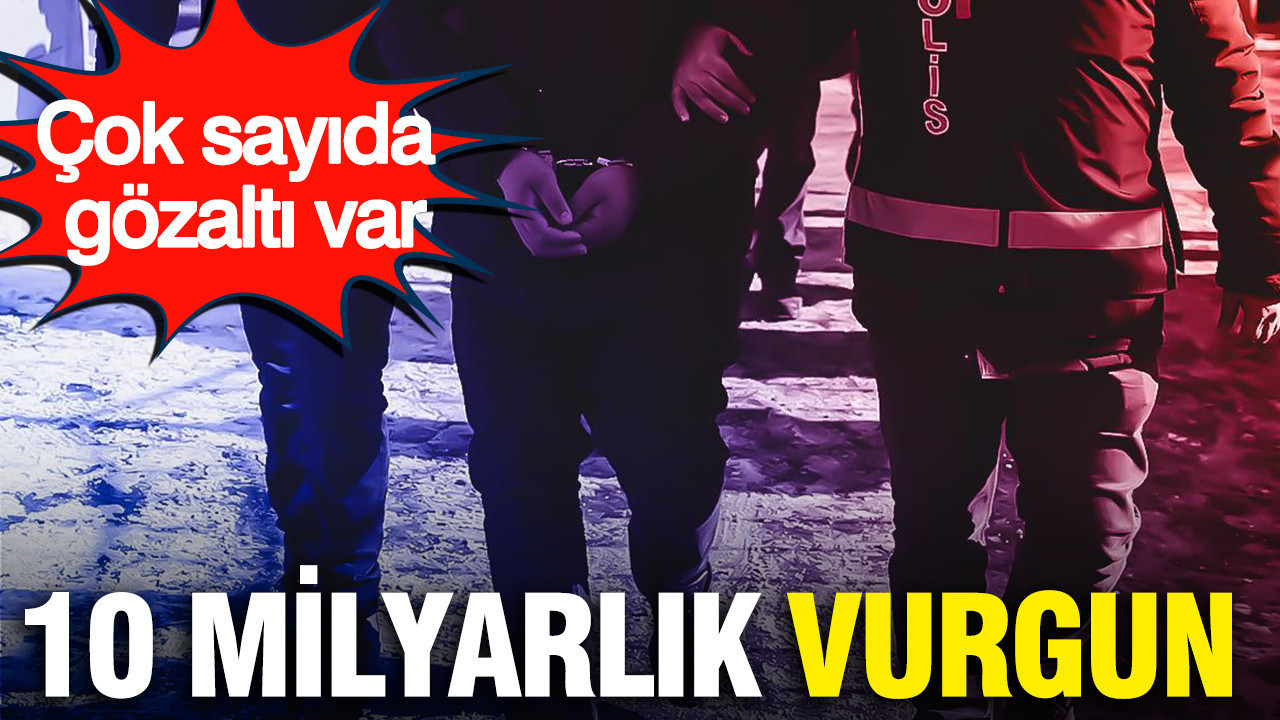 Antalya'da 10 milyar liralık hazine arazisi vurgunu: Tapu müdürü dahil gözaltılar var