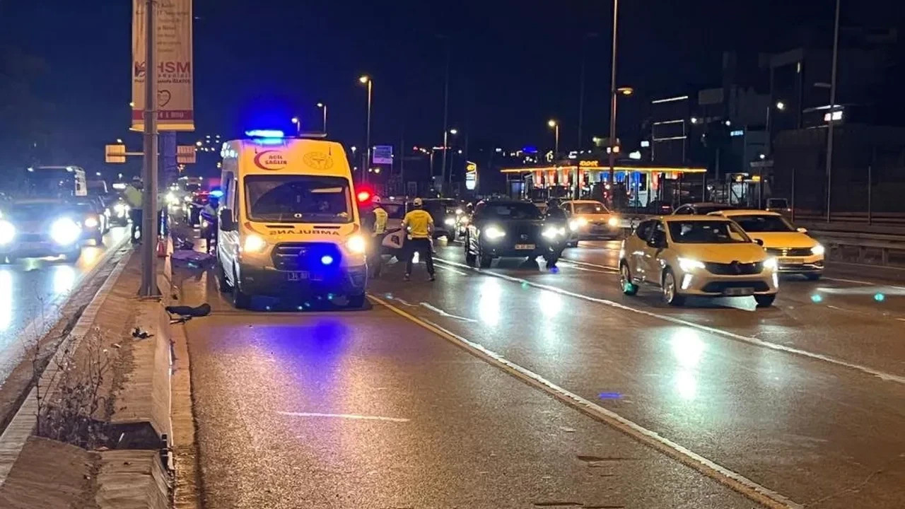 Aynı yerde peş peşe motosiklet kazaları