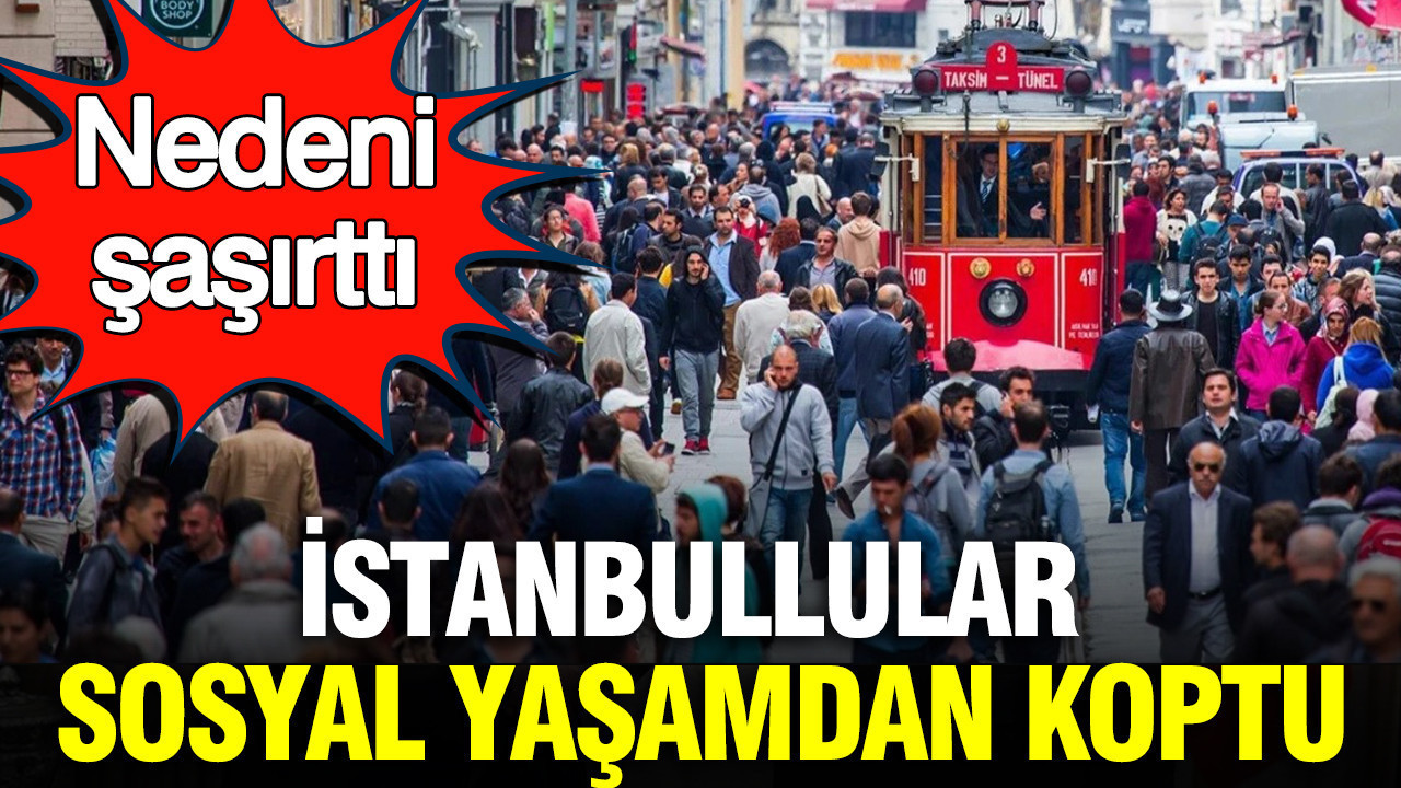 İstanbulluların yüzde 45,8’i etkinliklere gitmedi: Nedeni şaşırttı