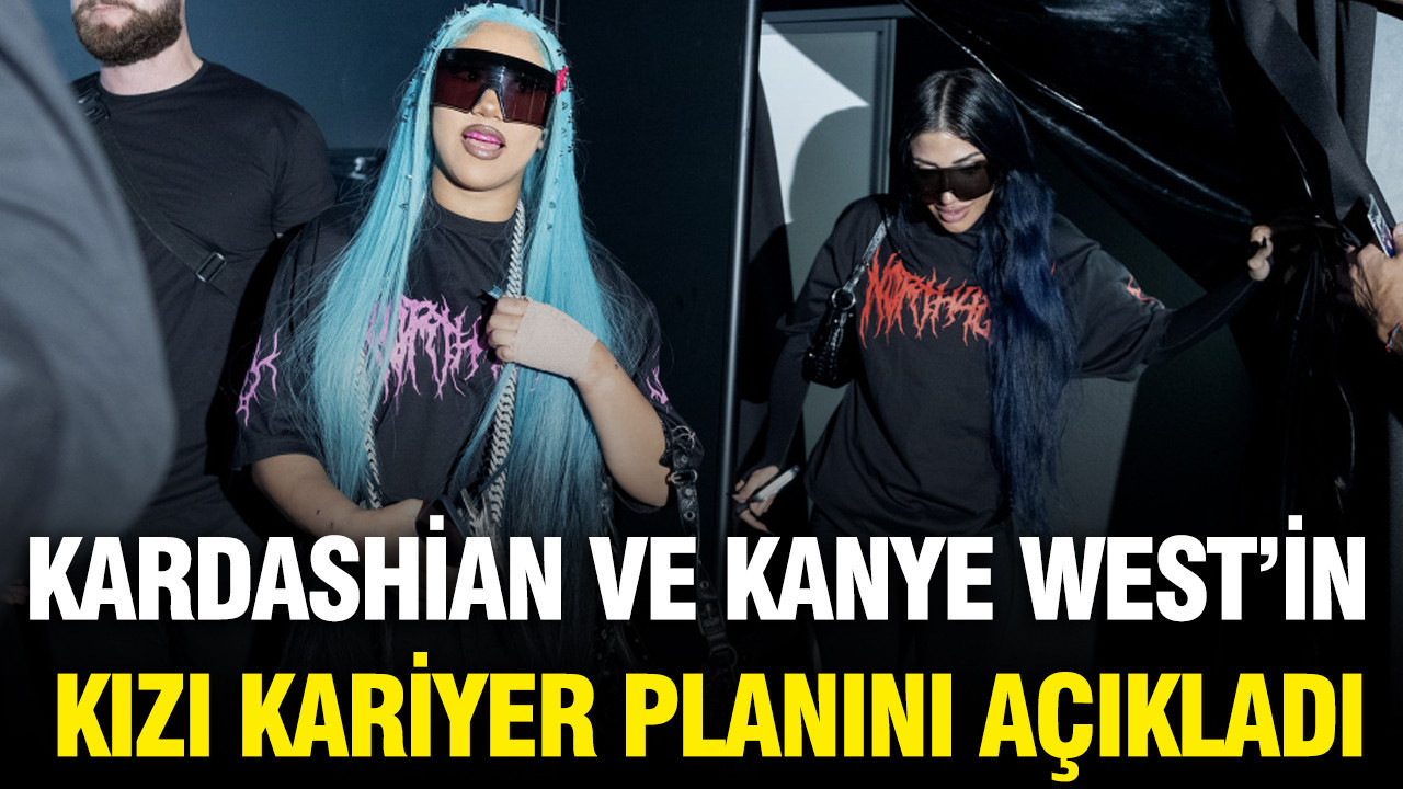 Kim Kardashian ve Kanye West’in kızı North West kariyer planını açıkladı
