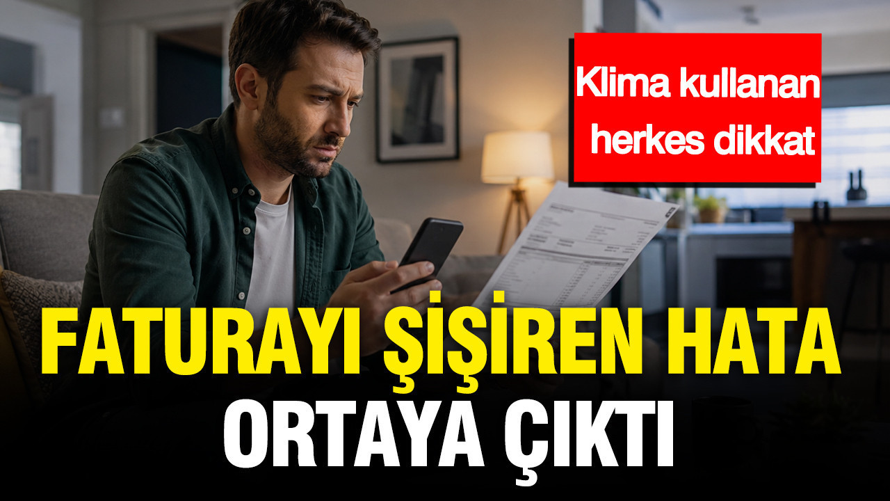 Klima kullanan herkes dikkat: Faturayı şişiren hata ortaya çıktı