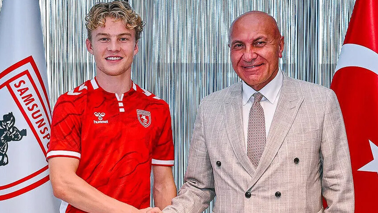 Samsunspor, Danimarkalı futbolcu Oskar Ohlenschlaeger'i kadrosuna kattı