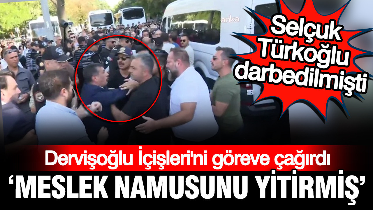 Selçuk Türkoğlu'na saldırmışlardı: Dervişoğlu Emniyet'e sahip çıktı