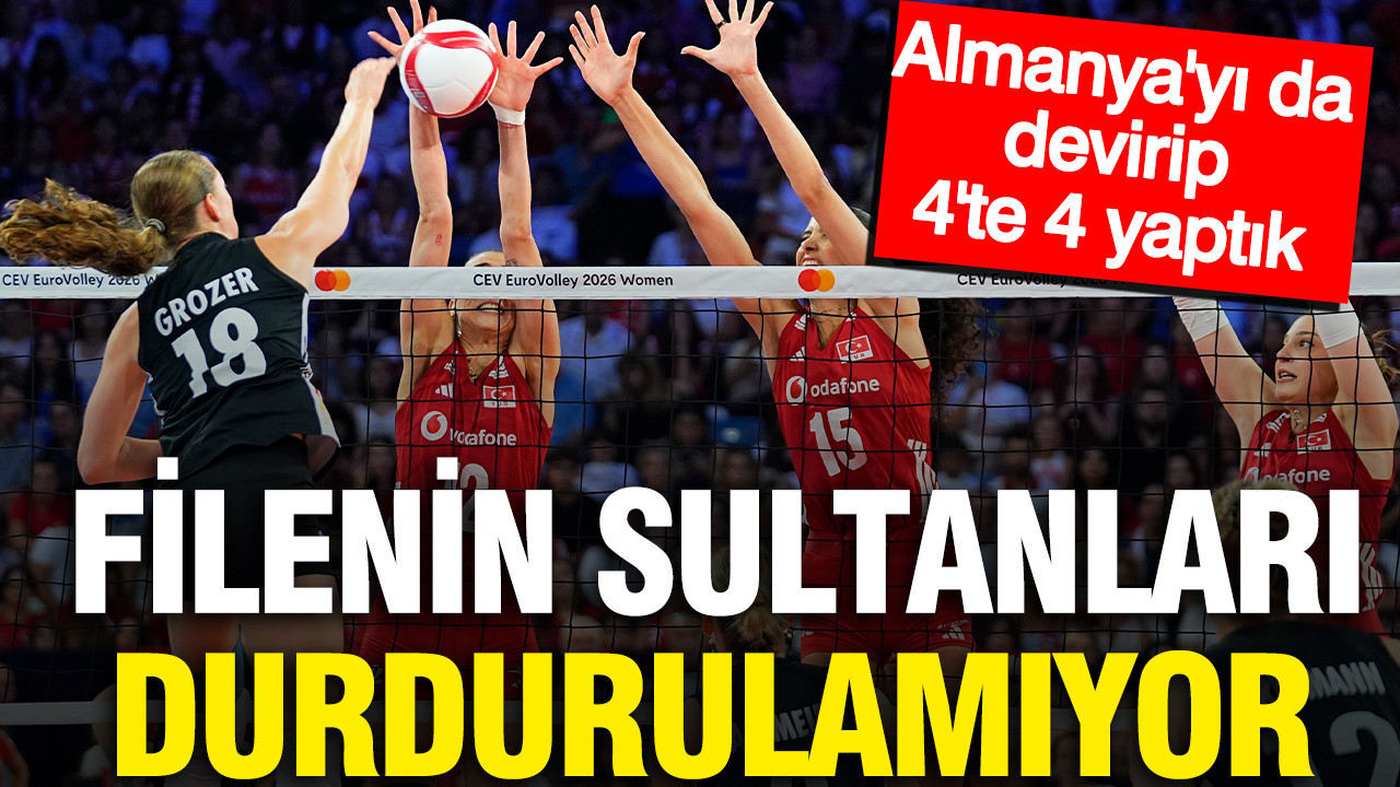 Filenin Sultanları durdurulamıyor: Almanya'yı da devirip 4'te 4 yaptık