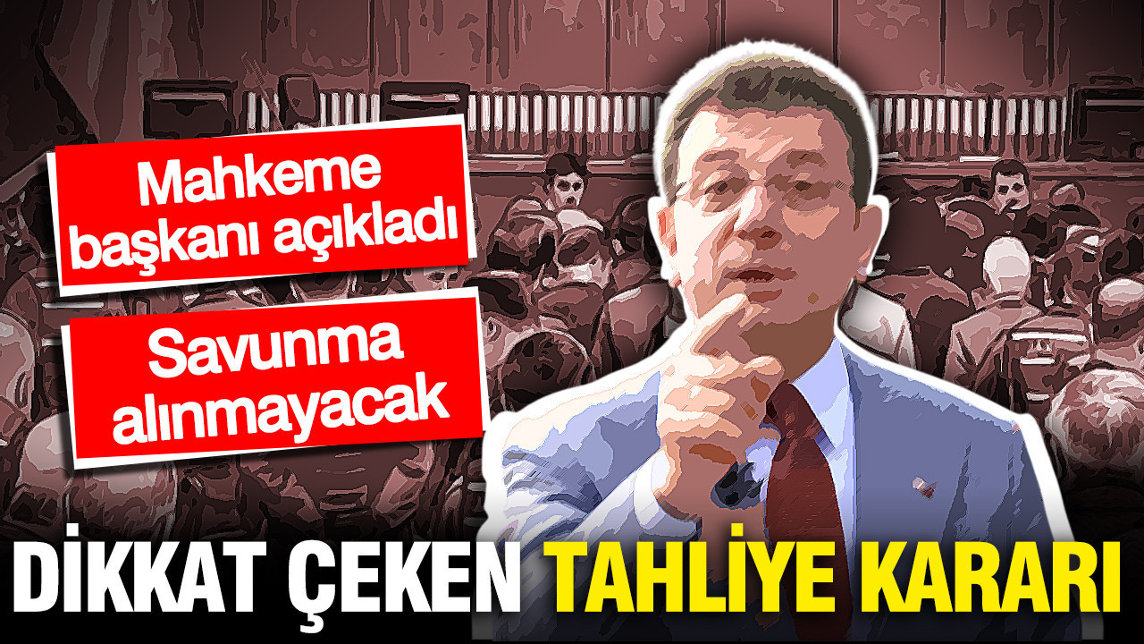 İBB davasında 'tahliye' kararı: Mahkeme başkanı açıkladı