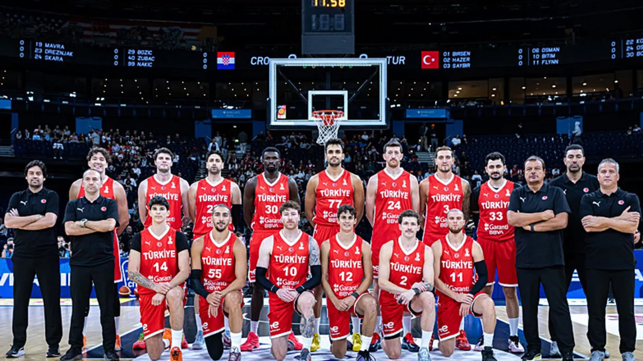A Milli Basketbol Takımı’nın Litvanya maçı kadrosu belli oldu
