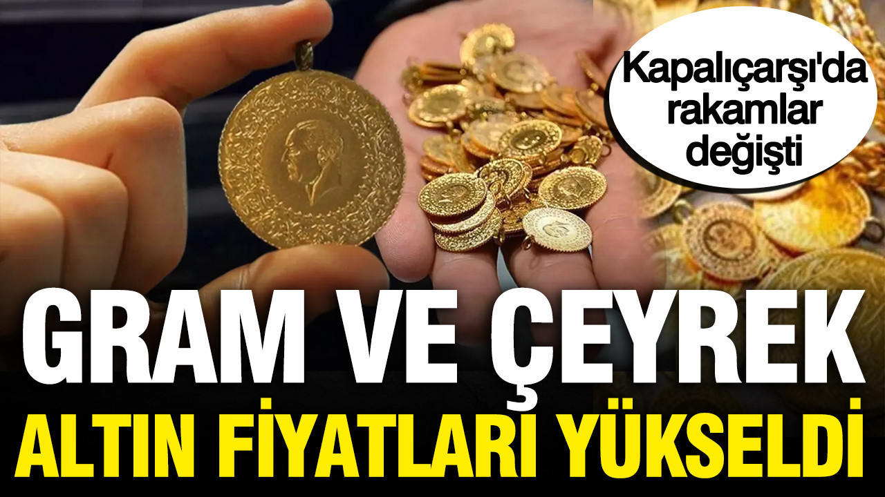 Altın fiyatları bugün ne kadar? Gram altın, çeyrek altın kaç TL oldu? (27 Ağustos Perşembe)