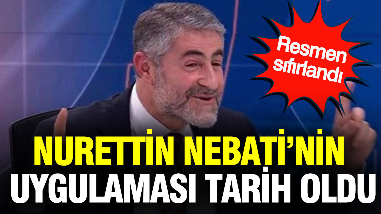 Eski Bakan Nurettin Nebati’nin KKM uygulaması tarih oldu