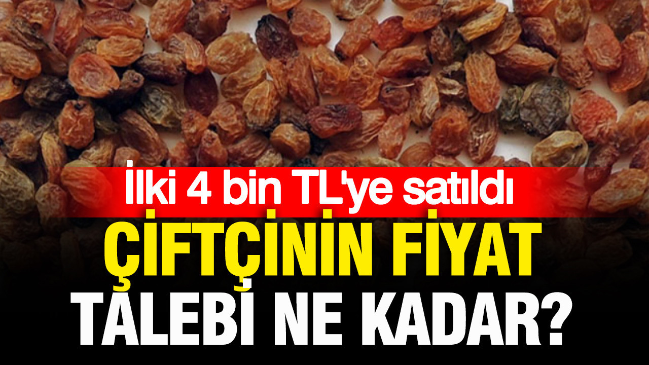 İlki 4 bin TL fiyatla satıldı: Çiftçinin fiyat talebi kaç TL?