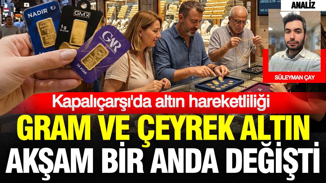 Kapalıçarşı'da gram altın, çeyrek altın ne kadar oldu? (27 Ağustos 2026)