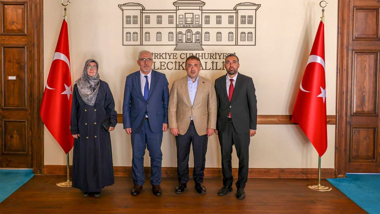 Vali Sözer, İl Müftü Vekili Bağcı’yı makamında kabul etti