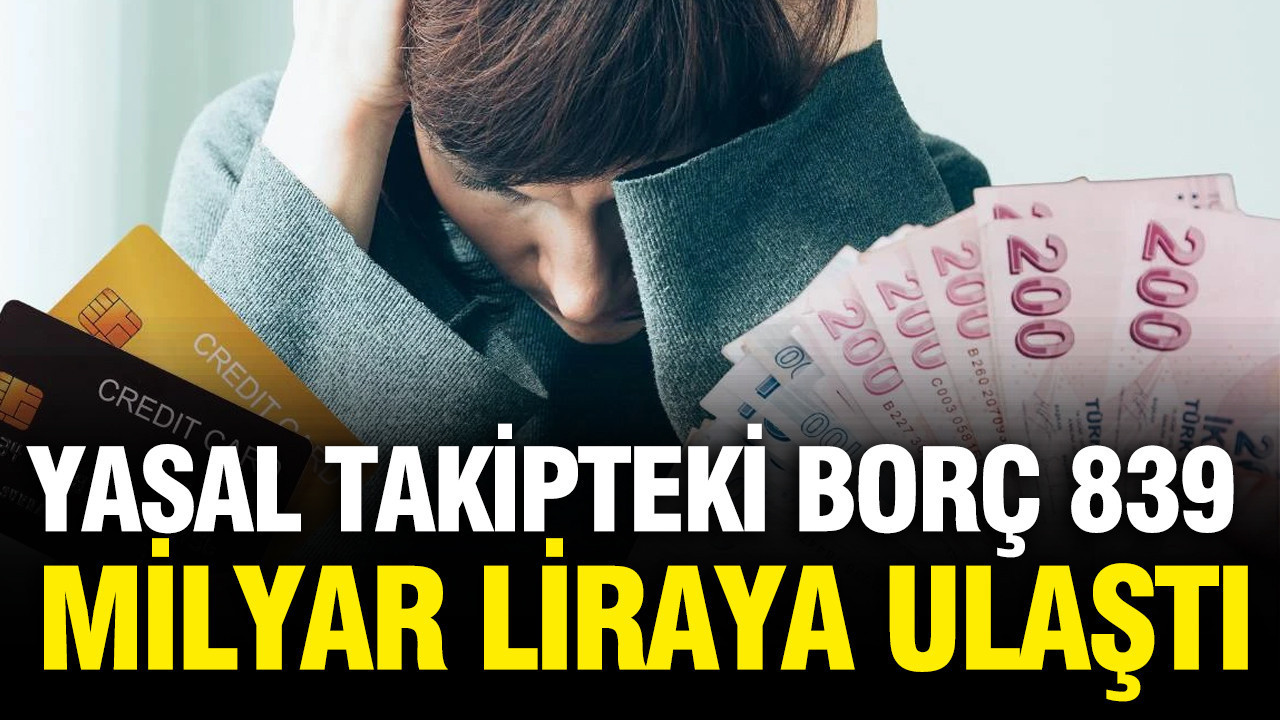 BDDK haftalık bülteni açıkladı: Yasal takipteki borç 839 milyar liraya ulaştı