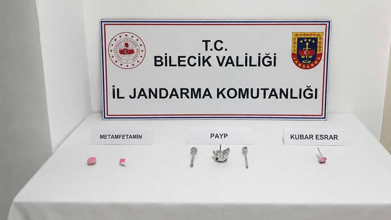 Eskişehir’den Bilecik’e uyuşturucu getirirken yakalandı