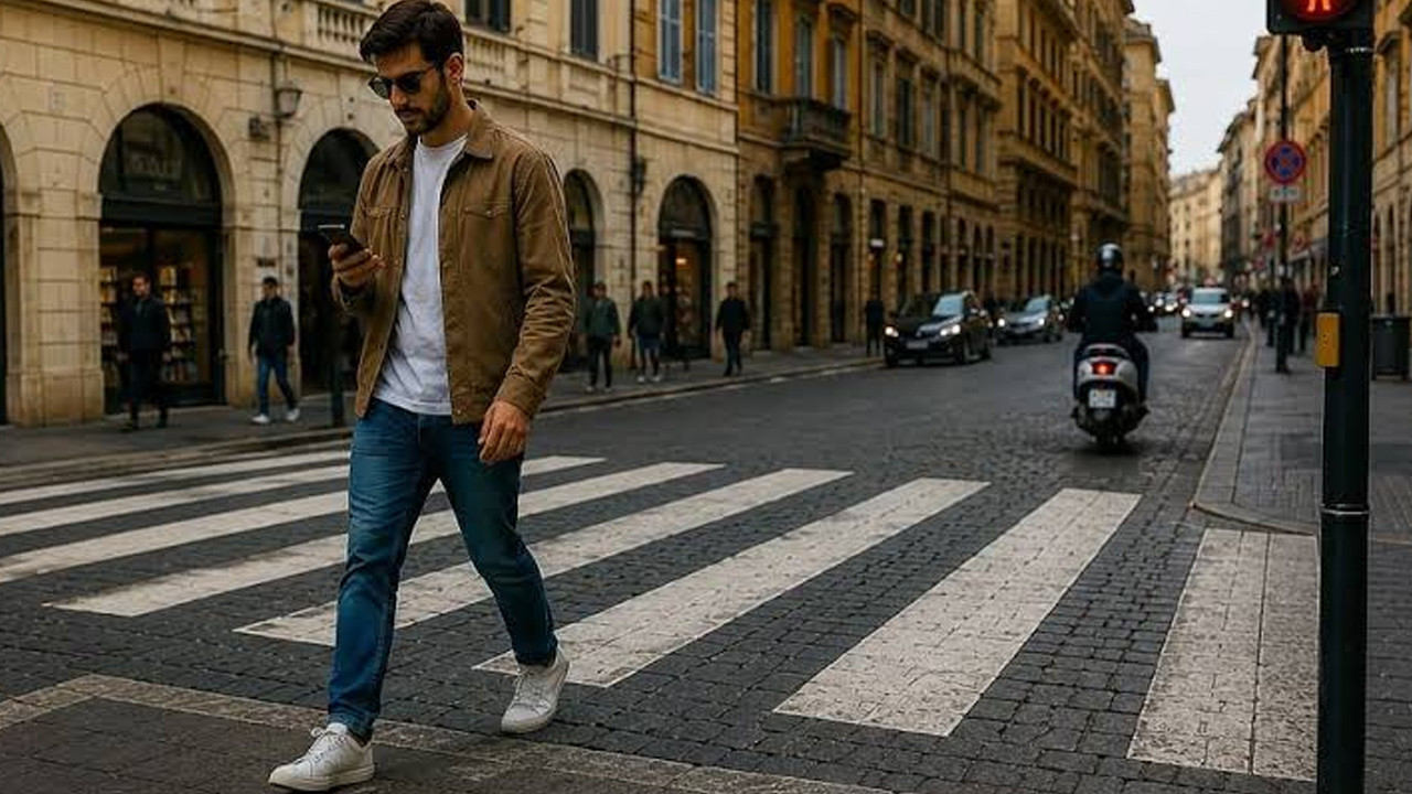 Trafikte yeni dönem başlıyor: Yayalara telefona bakarak dolaşmasına ceza