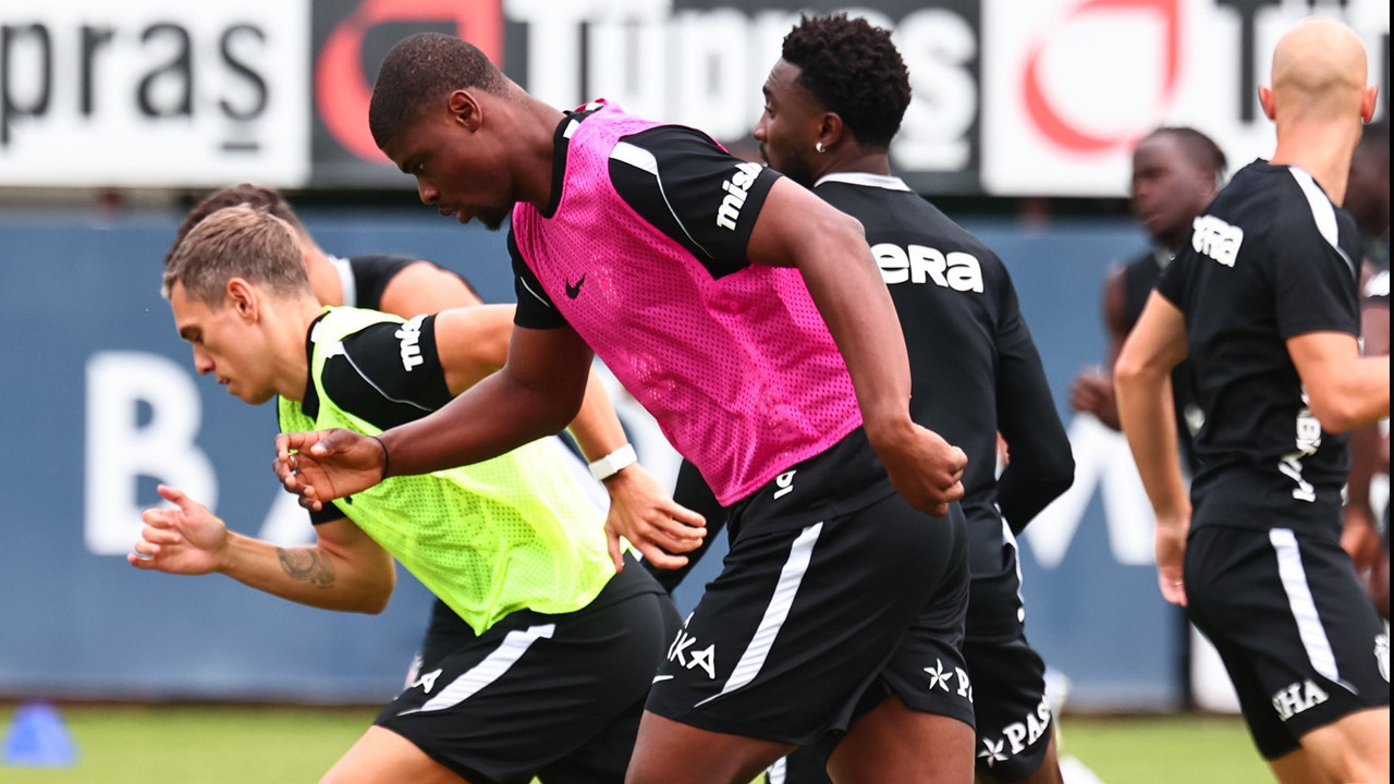 Beşiktaş'ta Arca Çorum FK maçı hazırlıkları başladı
