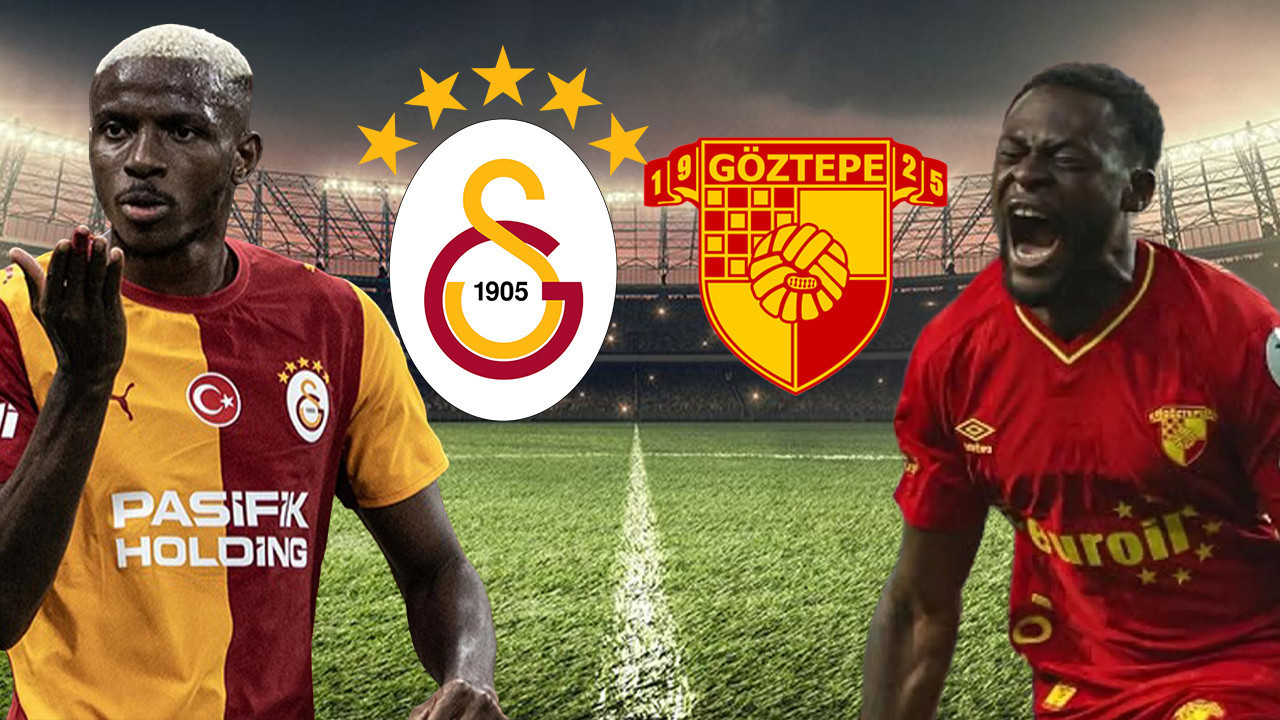 Galatasaray-Göztepe maçının ilk 11'leri belli oldu: Okan Buruk'tan Batrakov kararı