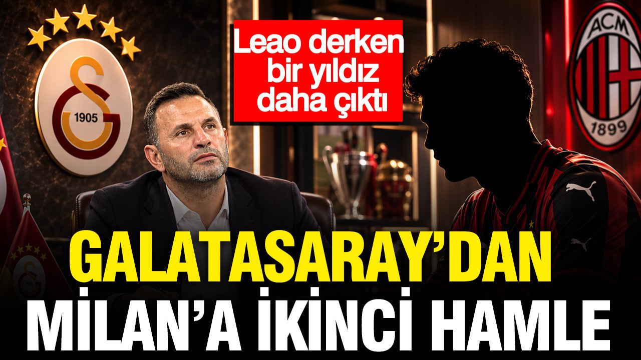 Galatasaray’dan Milan’a ikinci hamle: Leao derken bir yıldız daha çıktı