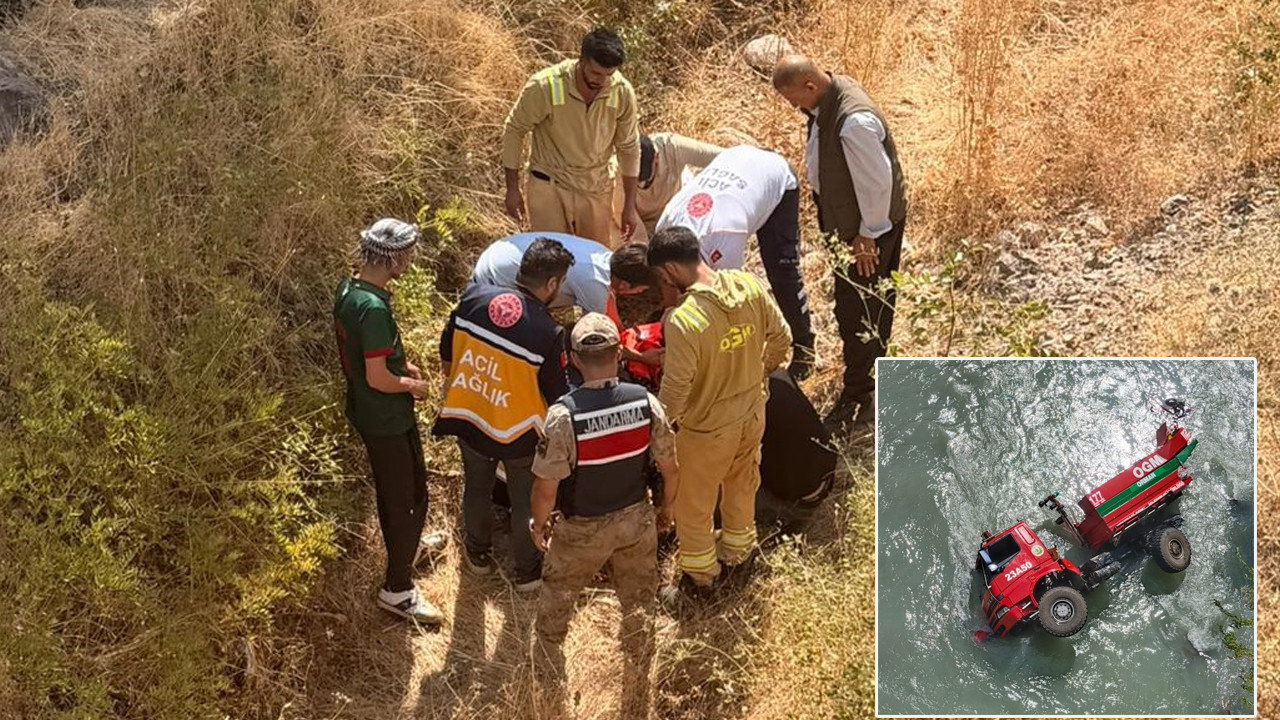 Hakkari’de yangına giden arazöz Zap Suyu’na uçtu: 3 Yaralı