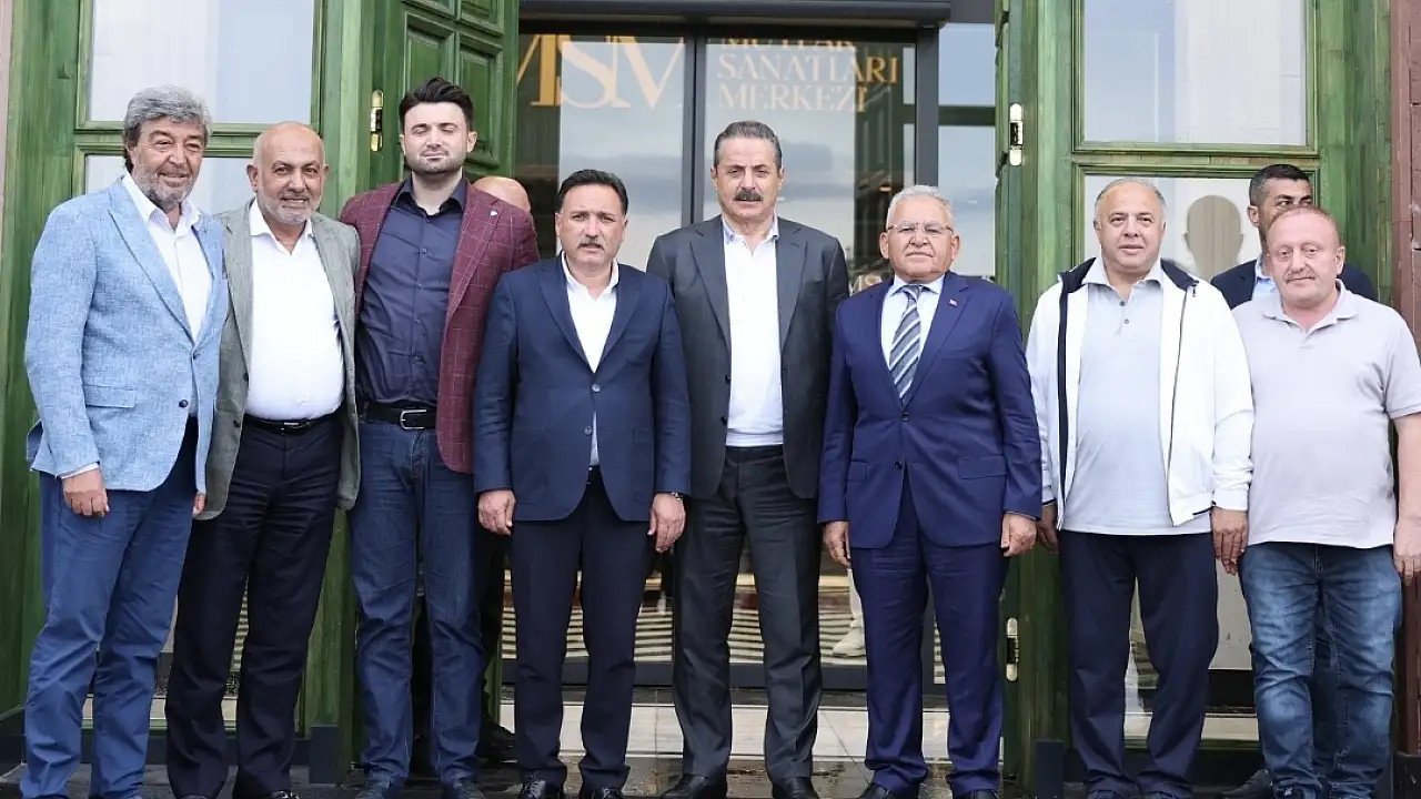 Kayserispor’dan Bursaspor yönetimine dostluk yemeği