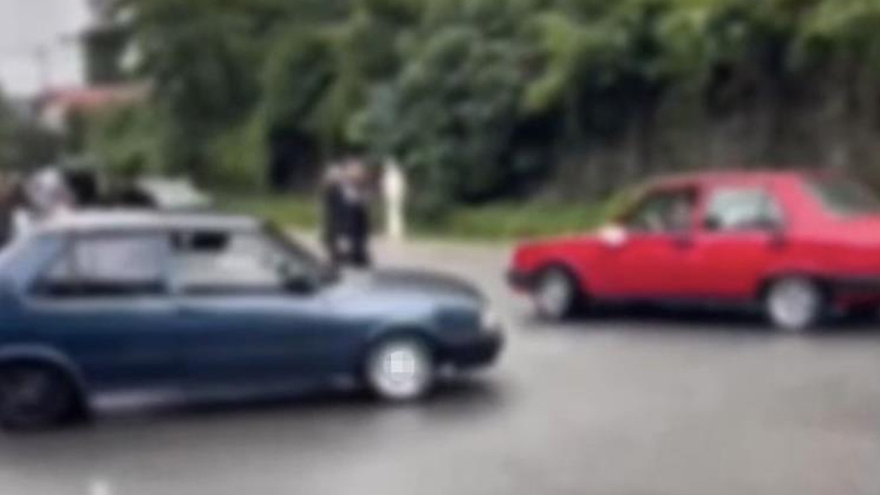 Trabzon Sürmene'de drift yapan iki sürücüye 281 bin TL ceza