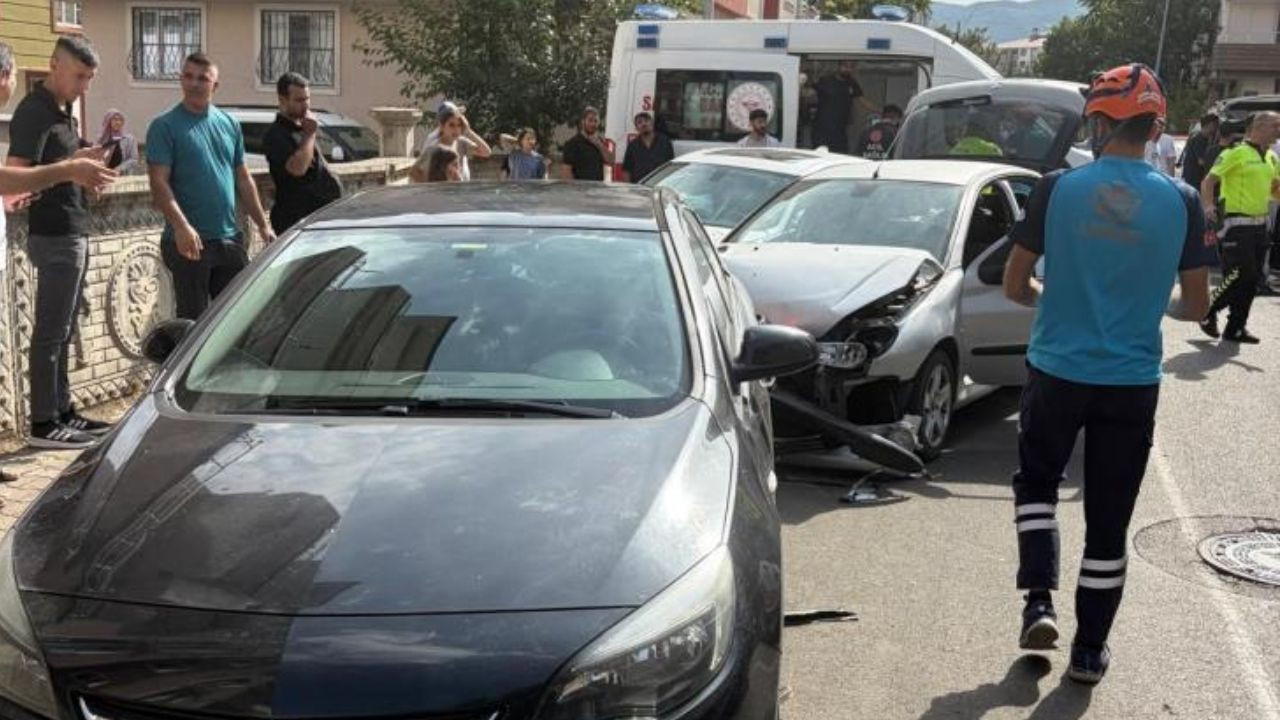 Bingöl'de zincirleme trafik kazası