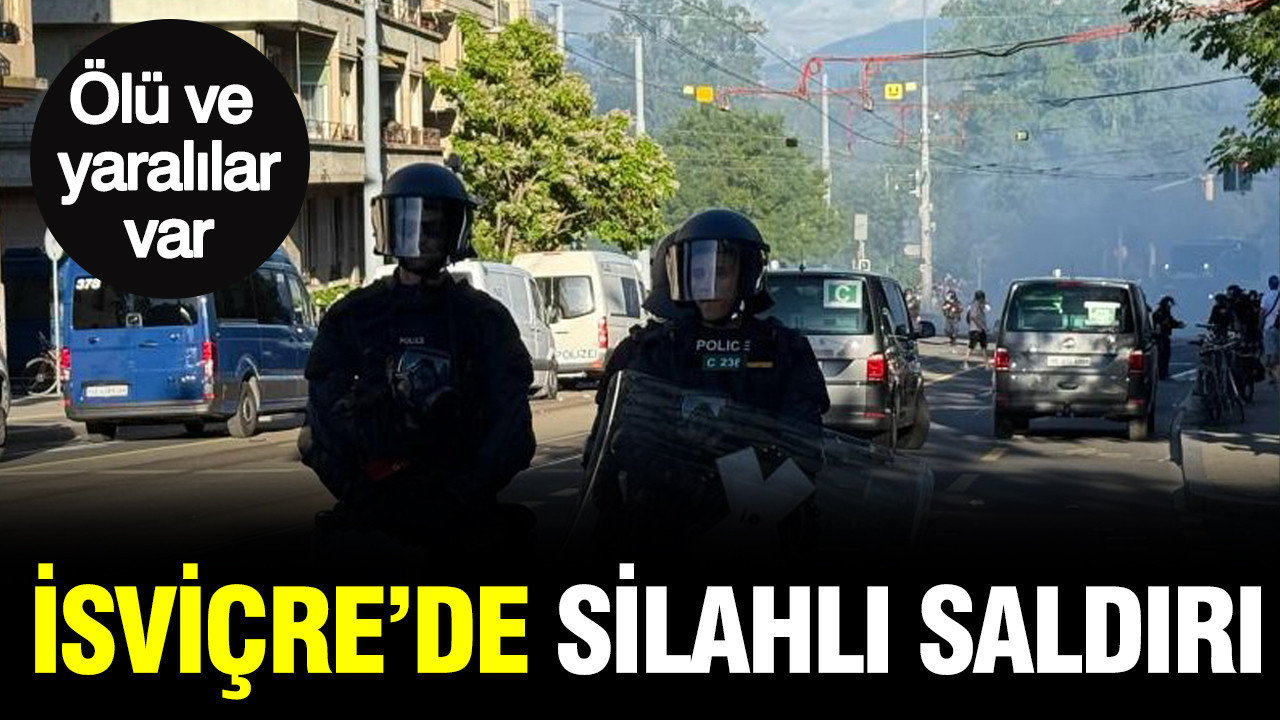 İsviçre'de silahlı saldırı: Ölü ve yaralılar var