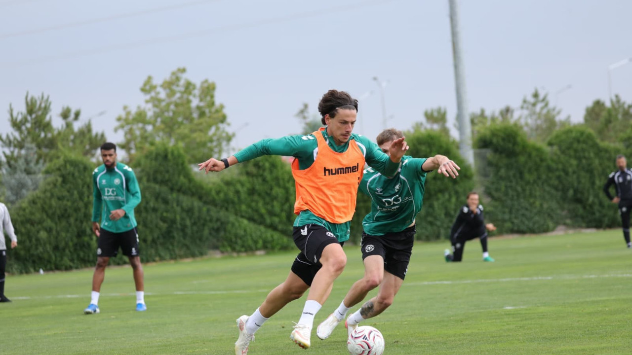 Konyaspor'da Erzurumspor FK maçı hazırlıkları başladı